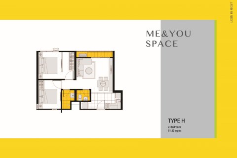 Condominio de 2 dormitorios en Bangkok, Tailandia № 165687 - foto 12