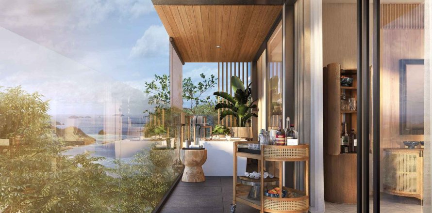 Apartamento de 1 dormitorio en Ascott Abov Patong, Kathu, Tailandia № 194760
