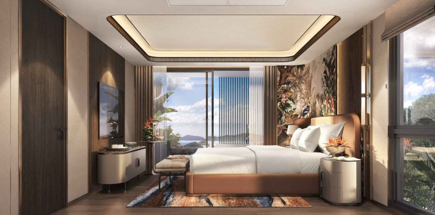 Apartamento de 1 dormitorio en Ascott Abov Patong, Kathu, Tailandia № 194757