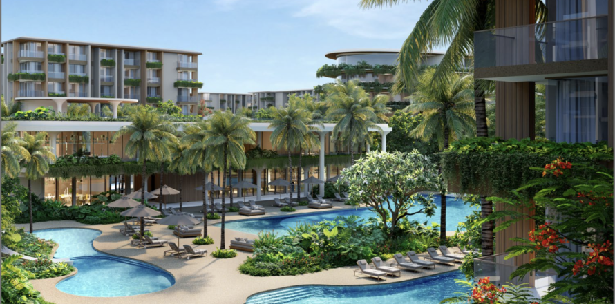 Condominio de 1 dormitorio en Bang Tao, Tailandia № 153889