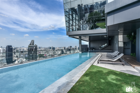 Condo à Bangkok, Thaïlande, 1 chambre  № 185485