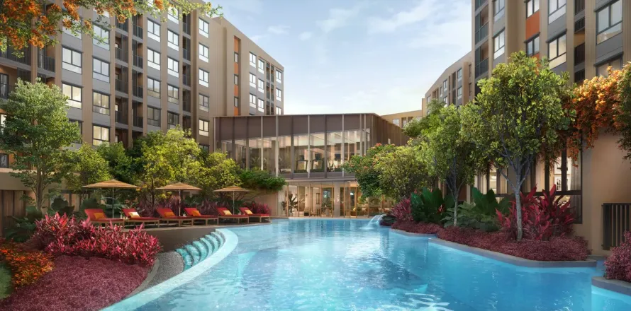 Condominio de 2 dormitorios en Kathu, Tailandia № 153855