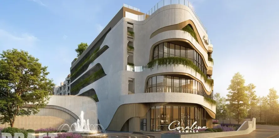 Estudio en el condominio en Kamala, Tailandia № 153851