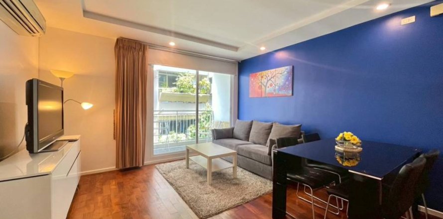 Condominio de 1 dormitorio en Khlong Toei, Bangkok, Tailandia № 172790