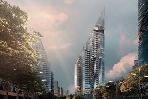 Condo à Bangkok, Thaïlande, 1 chambre  № 66392