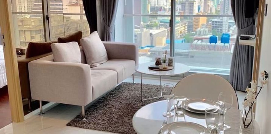 Кондоминиум с 2 спальнями в Бангкоке, Таиланд в HYDE SUKHUMVIT 11 № 51238
