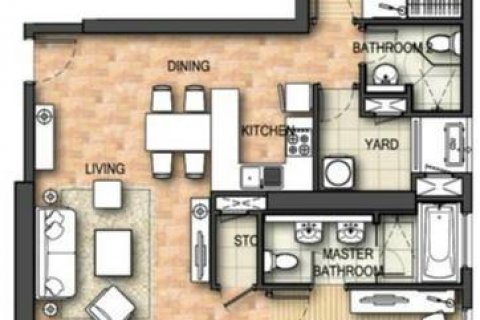 Condominio de 2 dormitorios en Bangkok, Tailandia № 144200 - foto 8