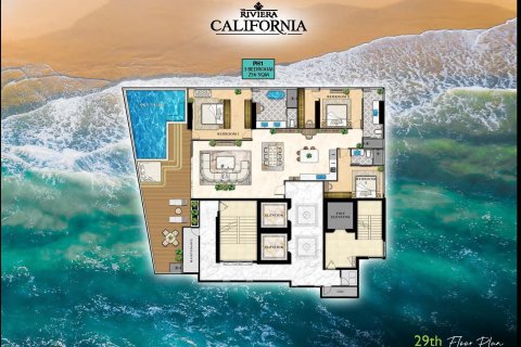 Condominio de 3 dormitorios en Pattaya, Tailandia № 165132 - foto 13