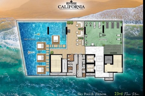 Condominio de 3 dormitorios en Pattaya, Tailandia № 165134 - foto 15