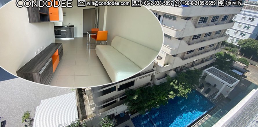Condominio de 1 dormitorio en Bangkok, Tailandia № 205720