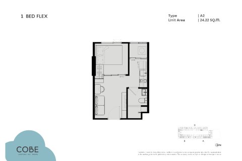 Condominio de 1 dormitorio en Lat Phrao, Bangkok, Tailandia № 203564 - foto 17