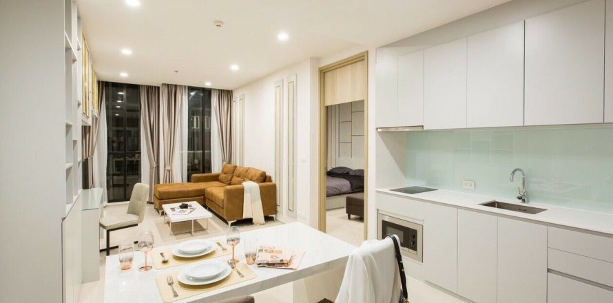 Studio in the Condo in Pathum Wan, Bangkok, Thailand  № 159340