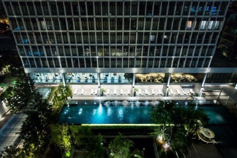 Studio in the Condo in Pathum Wan, Bangkok, Thailand  № 159340 - Foto 5