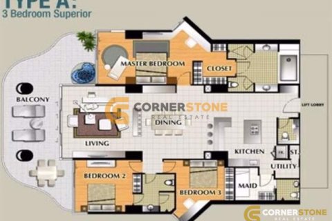 Studio in the Condo auf Jomtien Beach, Pattaya, Thailand № 233566 - Foto 11