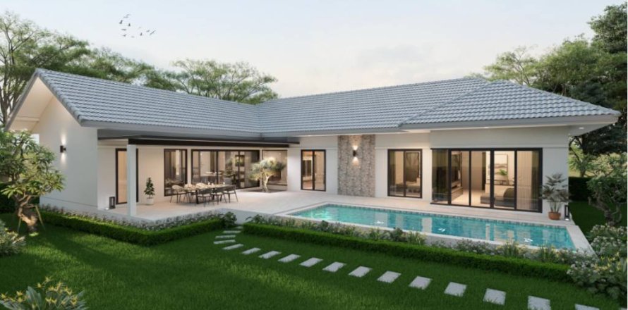 Chalet de 3 dormitorios en Hua Hin, Tailandia № 152608