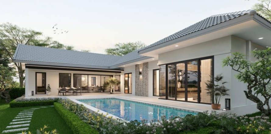 Chalet de 4 dormitorios en Hua Hin, Tailandia № 152609
