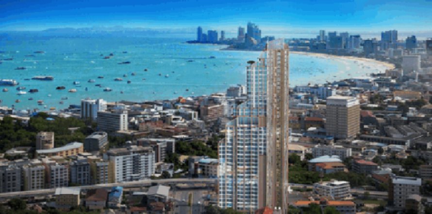 Apartamento de 1 dormitorio en Pattaya, Tailandia № 203990