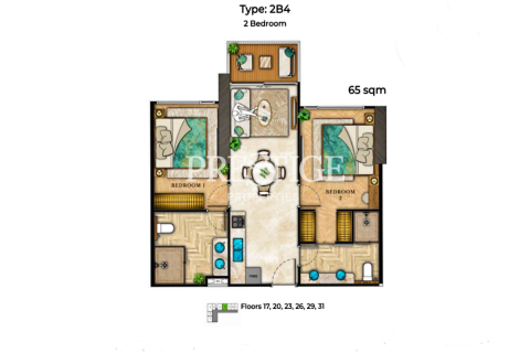 Condo in Pattaya, Thailand, 2 bedrooms № 197803 - photo 10