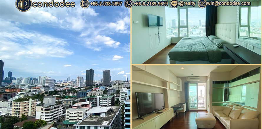 Condominio de 1 dormitorio en Watthana, Bangkok, Tailandia № 200870