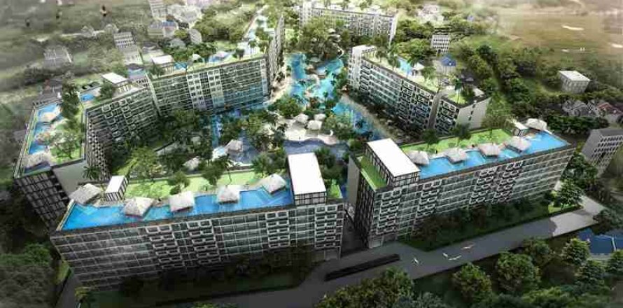 Condominio de 2 dormitorios en Pattaya, Tailandia № 184187