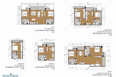 Condominio de 2 dormitorios en Pattaya, Tailandia № 184183 - foto 6