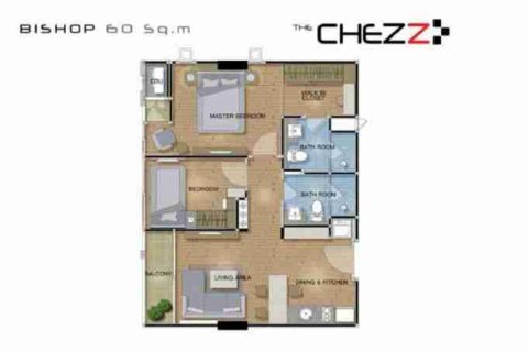 Condominio de 2 dormitorios en Pattaya, Tailandia № 184181 - foto 9