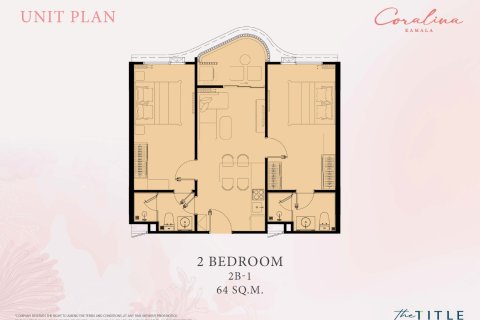 Condominio de 2 dormitorios en Kamala, Tailandia № 170059 - foto 9