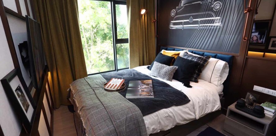 Condominio de 1 dormitorio en Bangkok, Tailandia № 166598