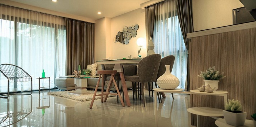 Condo à Chon Buri, Thaïlande, 1 chambre à City Garden Tropicana № 70283