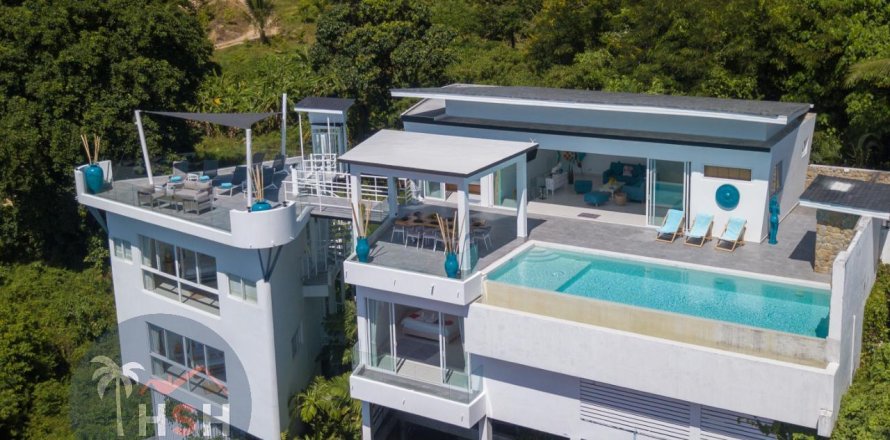 Villa sur Chaweng Beach, Ko Samui, Thaïlande 5 chambres № 179989
