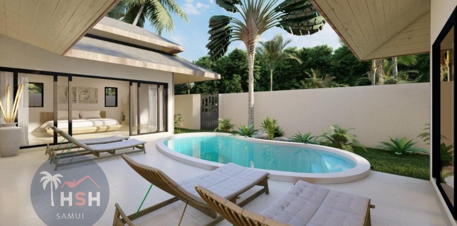 Chalet de 2 dormitorios en Ko Samui, Tailandia № 179985
