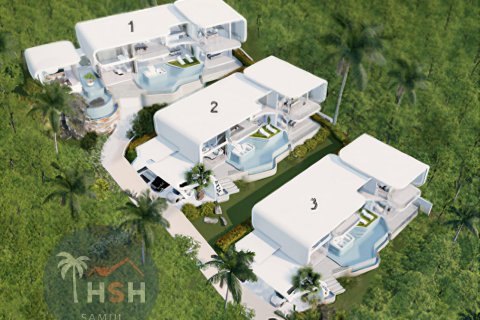 Chalet de 3 dormitorios en Ko Samui, Tailandia № 179990 - foto 4