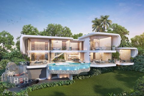 Villa in Ko Samui, Thailand 3 Schlafzimmer № 179990