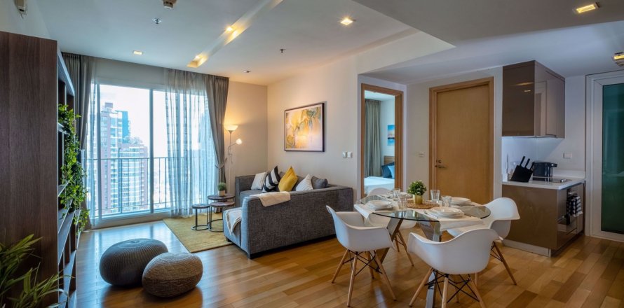 Eigentumswohnung in Bangkok, Thailand, 3 Schlafzimmer in Siri at Sukhumvit № 111452
