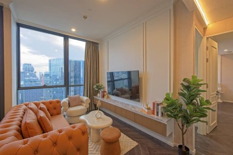 Condominio de 2 dormitorios en Khlong Toei, Bangkok, Tailandia № 156824