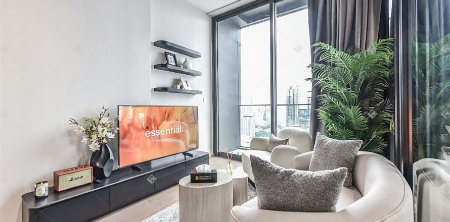 Condominio de 1 dormitorio en Bangkok, Tailandia № 187399