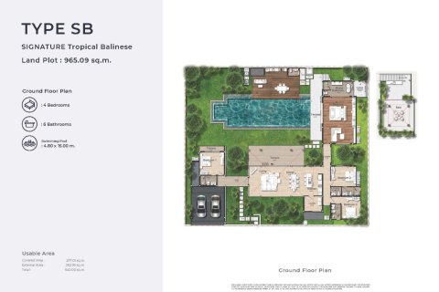 Chalet de 4 dormitorios en Bang Tao, Tailandia № 166436 - foto 15