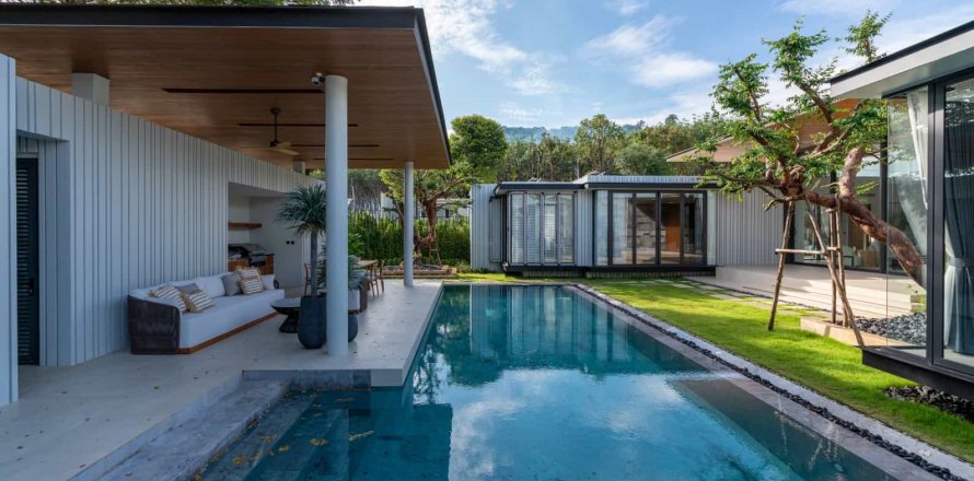 Chalet de 5 dormitorios en Bang Tao, Tailandia № 166434