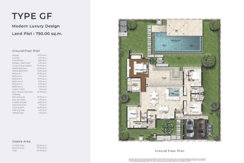 Villa in Bang Tao, Thailand 4 Schlafzimmer № 166440 - Foto 28