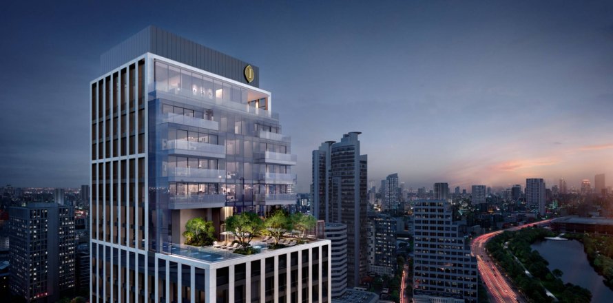 Ático de 4 dormitorios en Bangkok, Tailandia № 180431