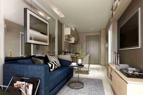 Estudio en el condominio en Bangkok, Tailandia № 208623 - foto 4