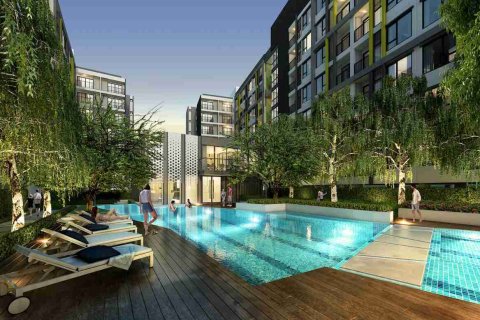 Studio in the Condo in Bangkok, Thailand № 208623
