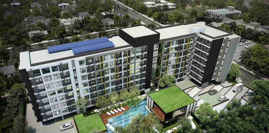 Condominio de 1 dormitorio en Bangkok, Tailandia № 208624