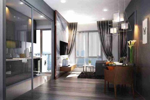 Estudio en el condominio en Thonburi, Bangkok, Tailandia № 208621 - foto 11