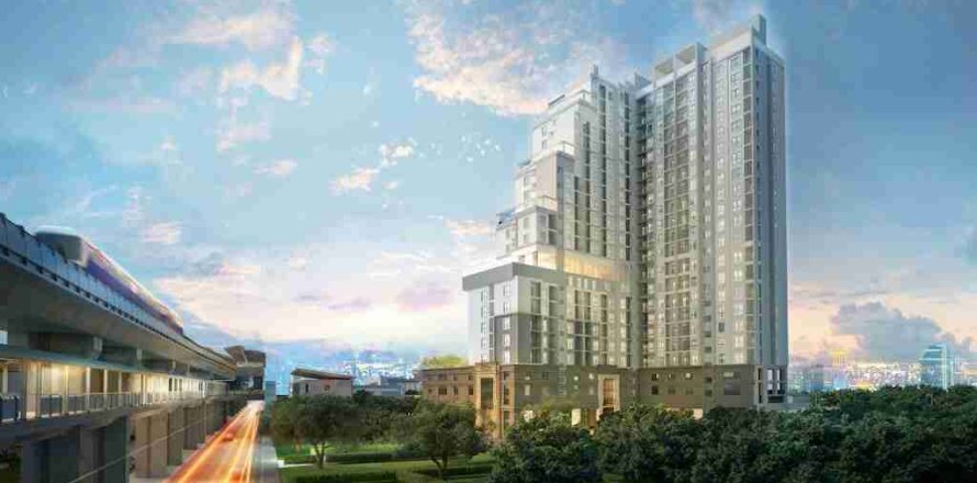Estudio en el condominio en Thonburi, Bangkok, Tailandia № 208621