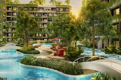 Wohnung in Pattaya, Thailand 2 Zimmer № 168842 - Foto 13