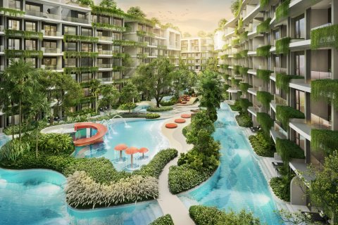 Wohnung in Pattaya, Thailand 2 Zimmer № 168842 - Foto 10