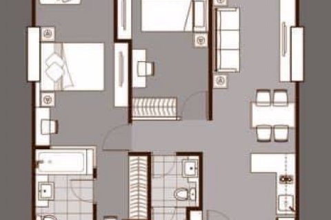 Condominio de 2 dormitorios en Ratchathewi, Bangkok, Tailandia № 63334 - foto 8