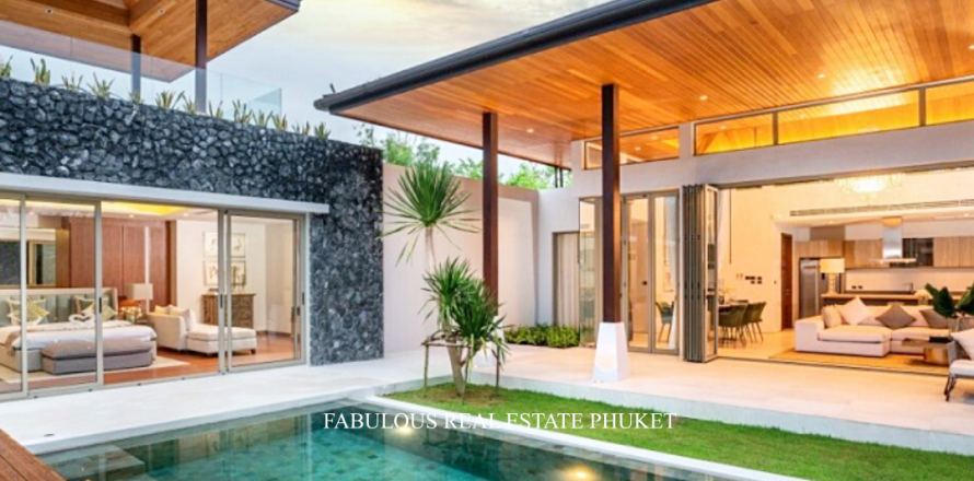Chalet de 4 dormitorios en Bang Tao, Tailandia № 179591
