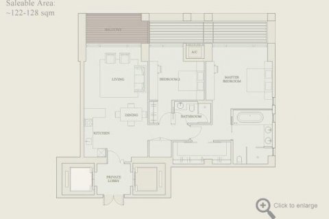 Condominio de 2 dormitorios en Sathon, Bangkok, Tailandia № 134020 - foto 9